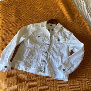 White Denim Jacket